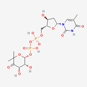 dTDP-4-oxo-5-C-methyl-L-rhamnose