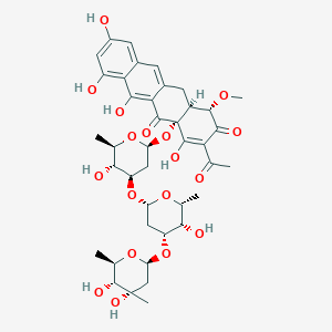 molecular formula C40H50O18 B1218241 Premithramycin A3' 