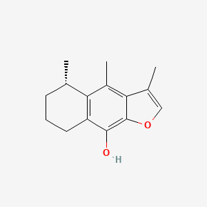 molecular formula C15H18O2 B1218255 Cacalol CAS No. 24393-79-1