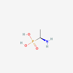 B1218256 (s)-1-Aminoethylphosphonic acid CAS No. 66068-76-6