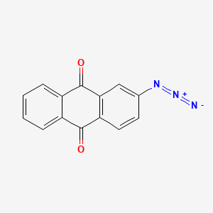 molecular formula C14H7N3O2 B1218280 2-Azidoanthraquinone CAS No. 49545-73-5