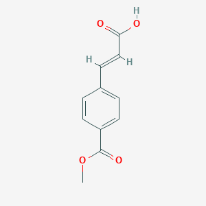 molecular formula C11H10O4 B121829 (E)-4-carbomethoxycinnamic acid CAS No. 19473-96-2