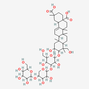 molecular formula C47H74O21 B1218290 Esculentoside Q CAS No. 139163-19-2