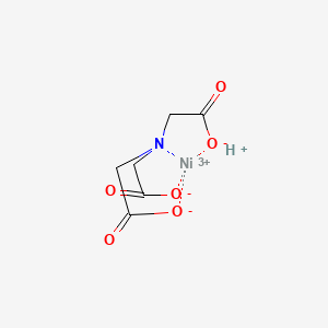 molecular formula C6H7NNiO6 B1218298 Nickel nitrilotriacetic acid CAS No. 34831-03-3