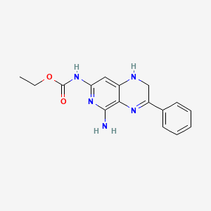 molecular formula C16H17N5O2 B1218310 NSC 330770 CAS No. 82585-91-9