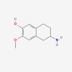 2-Amino-6-hydroxy-7-methoxytetralin