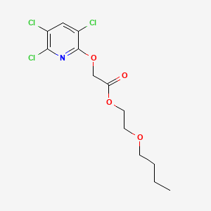 molecular formula C13H16Cl3NO4 B1218329 Triclopyr-butotyl CAS No. 64470-88-8
