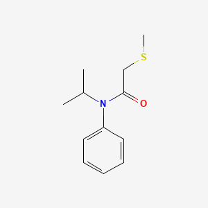 molecular formula C12H17NOS B1218361 2-Methylthio-N-isopropylacetanilide CAS No. 80994-60-1