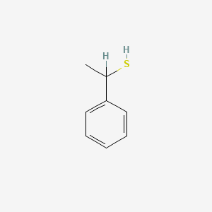 molecular formula C8H10S B1218373 1-Phenylethanethiol CAS No. 6263-65-6