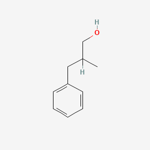 molecular formula C10H14O B1218401 2-Methyl-3-phenylpropanol CAS No. 7384-80-7