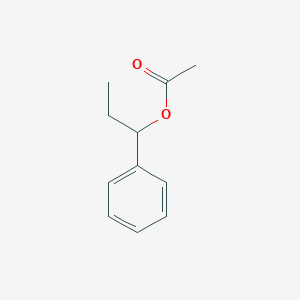 molecular formula C11H14O2 B1218413 1-Phenylpropyl acetate CAS No. 2114-29-6