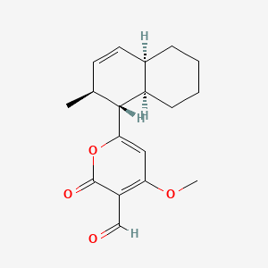 molecular formula C18H22O4 B1218416 Solanapyrone A CAS No. 88899-61-0