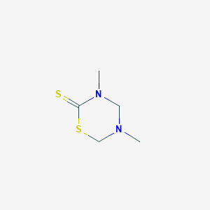 molecular formula C5H10N2S2 B121842 Dazomet CAS No. 533-74-4