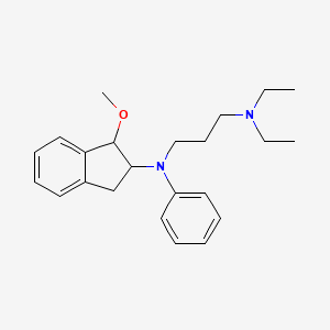 molecular formula C23H32N2O B1218425 Moxaprindine CAS No. 53076-26-9