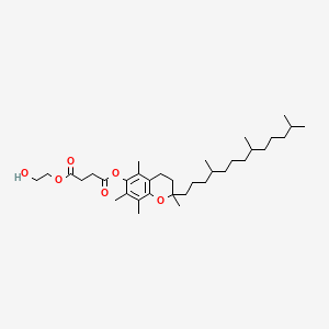 molecular formula C35H58O6 B1218428 Tocophersolan CAS No. 30999-06-5
