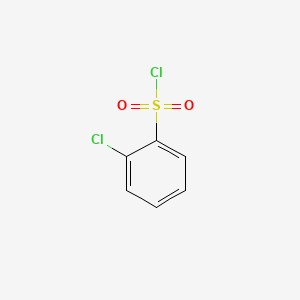 molecular formula C6H4Cl2O2S B1218429 2-Chlorobenzenesulfonyl chloride CAS No. 2905-23-9