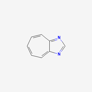 B1218438 Cycloheptimidazole CAS No. 275-94-5