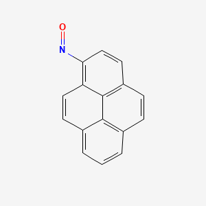 molecular formula C16H9NO B1218456 1-Nitrosopyrene CAS No. 86674-51-3
