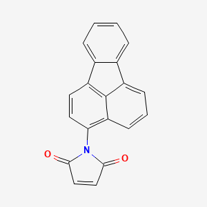molecular formula C20H11NO2 B1218461 N-(3-Fluoranthenyl)maleimide CAS No. 60354-76-9