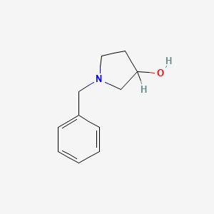 molecular formula C11H15NO B1218477 1-苄基-3-吡咯烷醇 CAS No. 775-15-5
