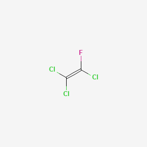 molecular formula C2Cl3F B1218482 Fluorotrichloroethylene CAS No. 359-29-5