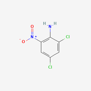 molecular formula C6H4Cl2N2O2 B1218486 2,4-二氯-6-硝基苯胺 CAS No. 2683-43-4