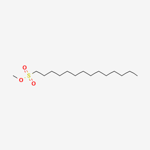 molecular formula C15H32O3S B1218516 Methyl tetradecanesulfonate CAS No. 4230-14-2