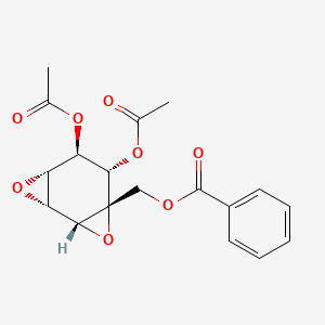molecular formula C18H18O8 B1218518 Crotepoxide CAS No. 20421-13-0