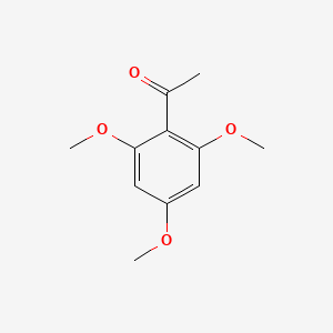 molecular formula C11H14O4 B1218526 2',4',6'-Trimethoxyacetophenone CAS No. 832-58-6