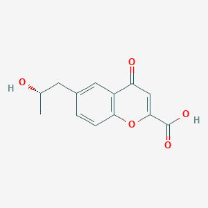 6-(2'-Hydroxypropyl)chromone-2-carboxylate