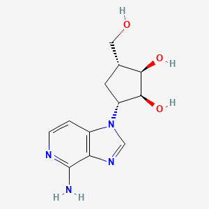 molecular formula C12H16N4O3 B1218543 3-Deazaaristeromycin CAS No. 58316-88-4