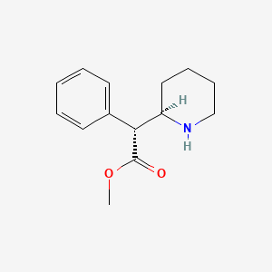 molecular formula C14H19NO2 B1218549 Dexmethylphenidate CAS No. 40431-64-9