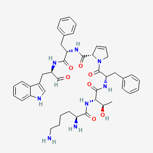Cyclo(trp-lys-thr-phe-pro-phe)acetate