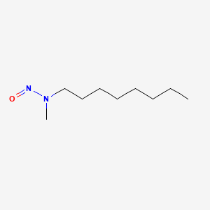 molecular formula C9H20N2O B1218565 1-Octanamine, N-methyl-N-nitroso- CAS No. 34423-54-6