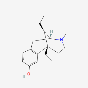 molecular formula C17H25NO B1218589 Etazocine 