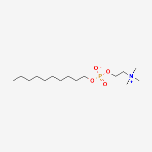 molecular formula C15H34NO4P B1218604 Mapcho-10 CAS No. 70504-28-8