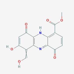 molecular formula C15H10N2O6 B1218622 LOMOFUNGIN 