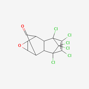 molecular formula C12H6Cl6O2 B1218623 12-Ketoendrin CAS No. 28548-08-5