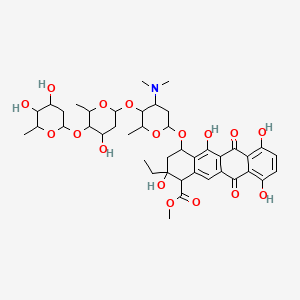 molecular formula C42H55NO17 B1218638 Mimimycin CAS No. 72657-06-8