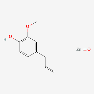 molecular formula C10H12O3Zn B1218644 Kalzinol CAS No. 8068-83-5
