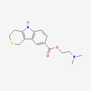 molecular formula C16H20N2O2S B1218657 Tipindole CAS No. 7489-66-9