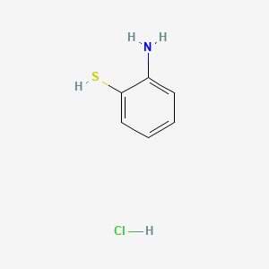 molecular formula C6H8ClNS B1218669 2-Aminothiophenol hydrochloride CAS No. 3292-42-0