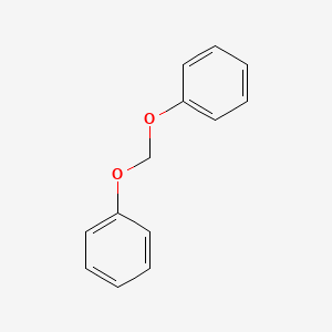 molecular formula C13H12O2 B1218671 Diphenoxymethane CAS No. 4442-41-5