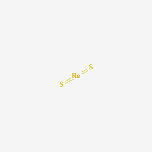 molecular formula ReS2 B1218675 Rhenium sulfide (ReS2) CAS No. 12038-63-0