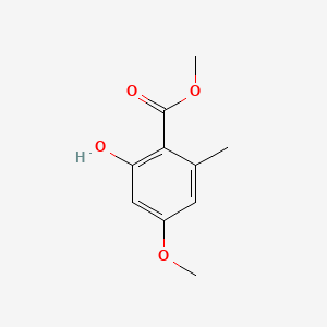 molecular formula C10H12O4 B1218689 Sparassol CAS No. 520-43-4