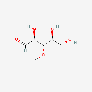 molecular formula C7H14O5 B1218690 3-O-Methyl-6-deoxy-D-talose CAS No. 642-33-1