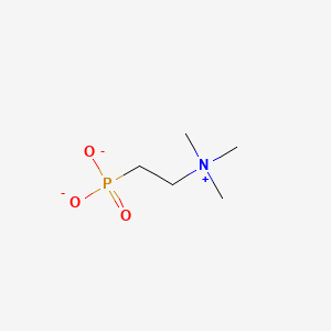 Trimethyl(2-phosphonatoethyl)azanium