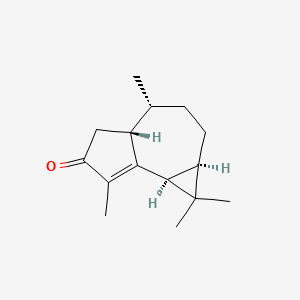 molecular formula C15H22O B1218703 Cyclocolorenone CAS No. 489-45-2