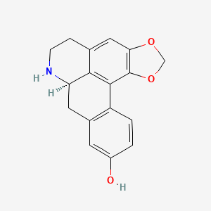 molecular formula C17H15NO3 B1218712 Anolobine CAS No. 641-17-8
