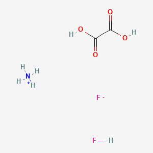 molecular formula C2H7F2NO4 B1218717 Rubigine tirel CAS No. 77573-69-4